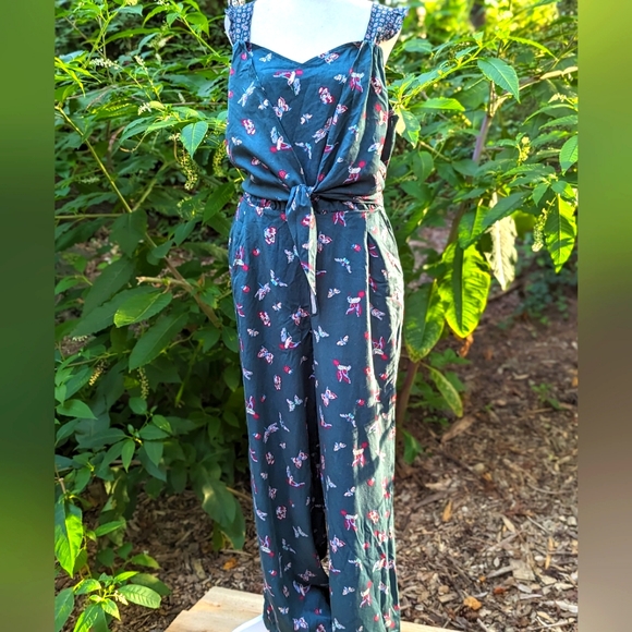 NWT Matilda Jane Birds and Butterflies Jumpsuit - Picture 3 of 14